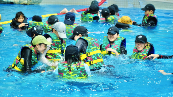 선문대학교가 다문화 초·중·고생 60여 명을 대상으로 ‘다드림 문화 페스티벌’을 진행하고 있다./선문대 제공