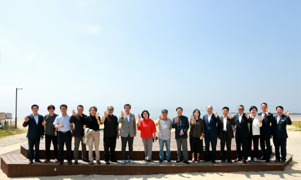 섬비엔날레 조직위원회 출범식 개최 모습