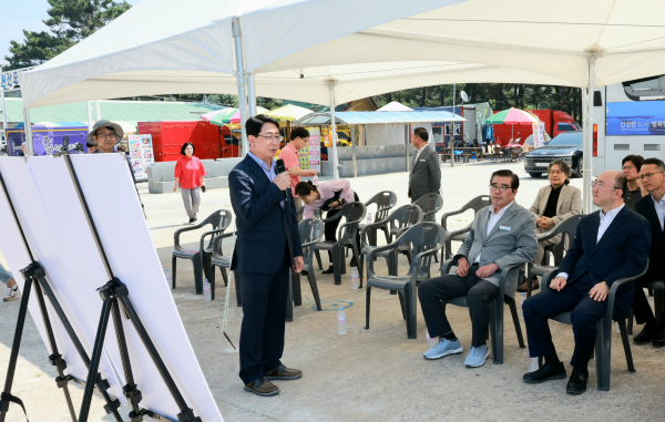 섬비엔날레 조직위원회 출범식 개최 모습