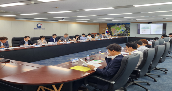 행복도시 탄소중립 실무협의체 회의 사진