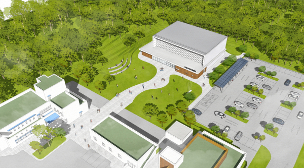 신암국민체육센터 조감도