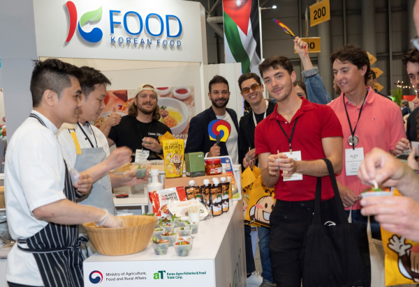 2024년 3월 애너하임 국제식품박람회 한국관 현장