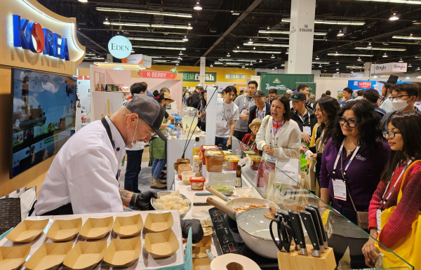 2024년 6월 뉴욕 국제식품박람회 한국관 현장