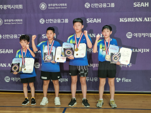 대전동문초 입상 모습