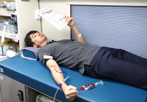 2024년 하반기 사랑의 헌혈행사 모습