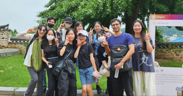 지난 여름학기 문화 체험 활동 모습
