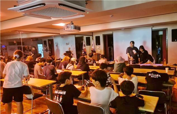 홍성 명동상가, ‘한여름 밤에 꿈’ 행사 진행 모습