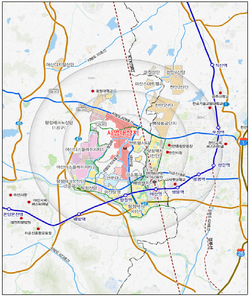 사업지구 위치도