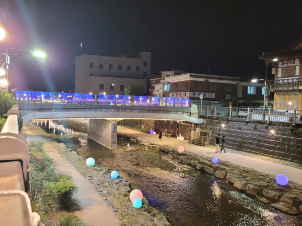 제민천 야간경관