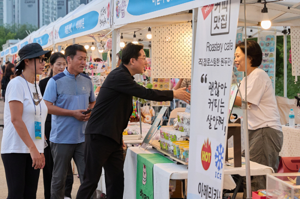 배방읍 한마당 문화예술축제 진행 모습