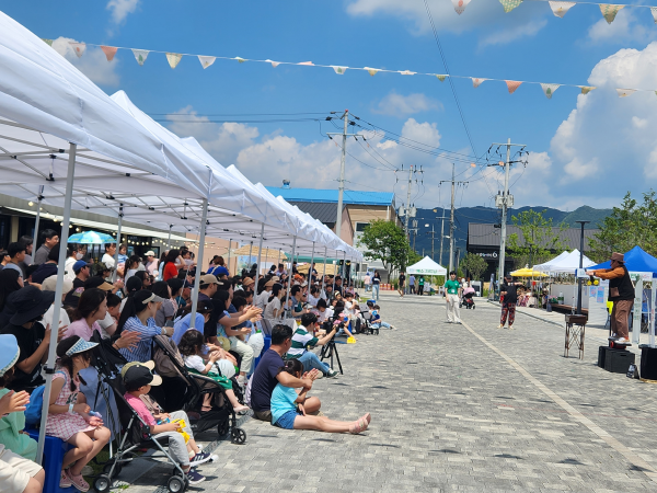 문화가 있는 피크닉데이 041, 버스킹공연 모습