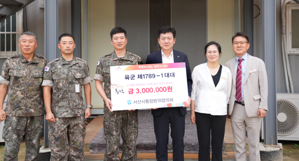홍순광 부시장이 추석을 맞아 11일 지역 군부대 위문(육군 제1789부대 1대대)