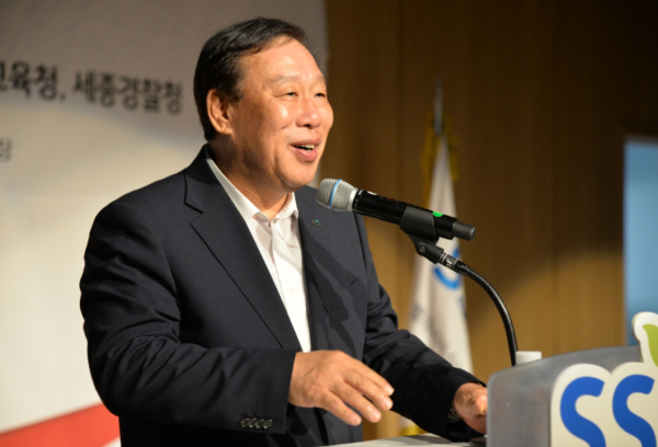 축사하는 최민호 세종시장&nbsp;