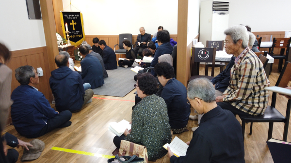 당진 합덕지역 천주교 상장례 의례, 연도(煙禱) 행사 모습