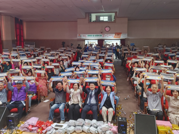 대전광역시 ‘문해의 달 선포식 및 문해한마당’ 진행 모습