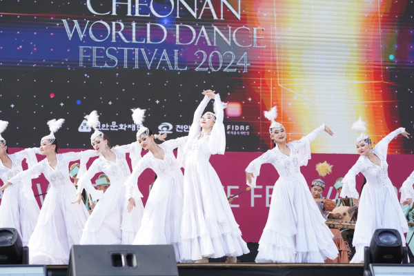 26일, 흥타령춤축제 2024 국제춤대회 본선 대회 현장 모습