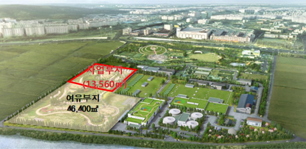남부스포츠센터 부지 조감도