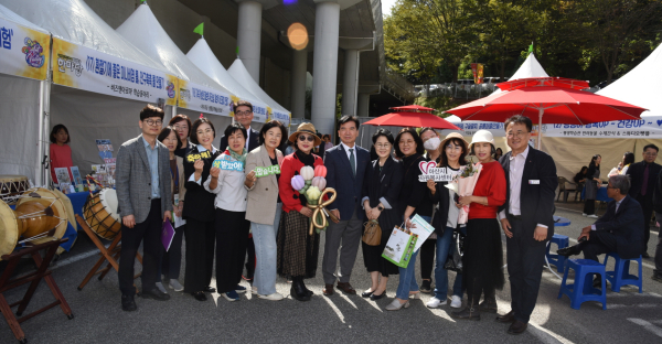 아트밸리 아산 제11회 평생학습한마당 개최 모습