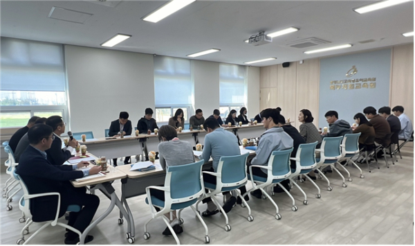 2025년 신설학교 개교업무 지원 2차 협의회 개최 모습