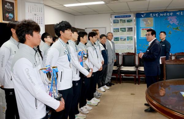 제105회 전국체육대회 선수단 모습