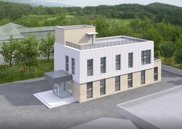 꿀벌 연구동 조감도