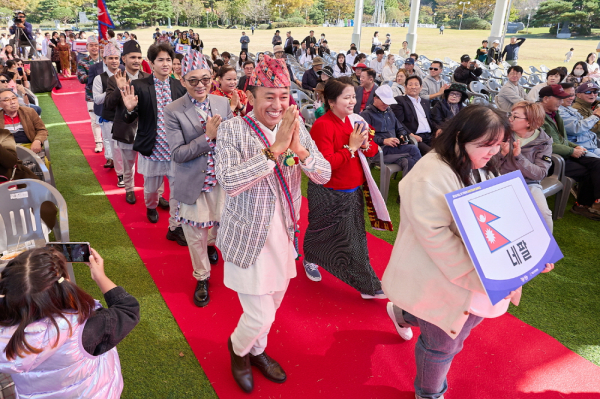 '아트밸리 아산 제1회 국제 상호문화 페스티벌' 진행 모습