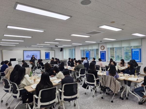 ‘8급 신규공무원 역량향상’ 교육 진행 모습