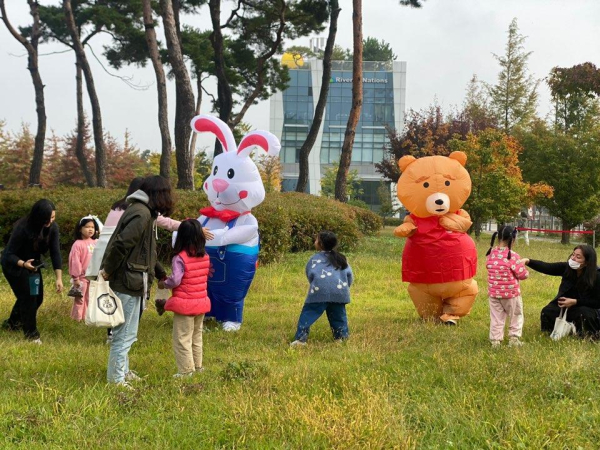 한빛유치원 알록 달록 나뭇잎 행사 모습