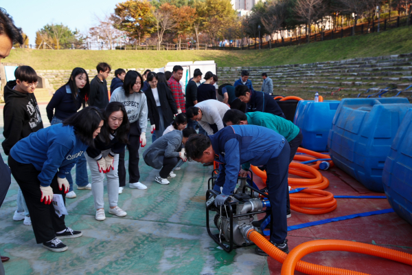 2024년 재난대응 안전한국훈련 실시 모습