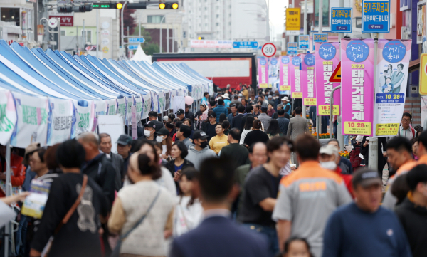 지난해 거리축제 모습.