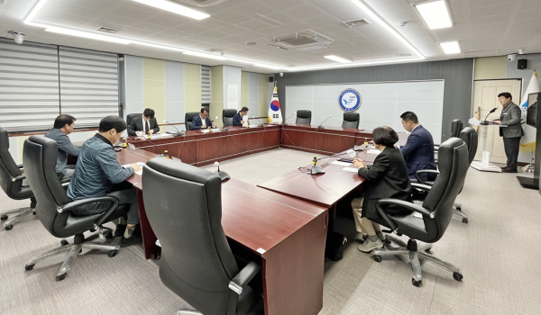 효율적 건설환경 조성 위한 관계자 간담회 개최 모습