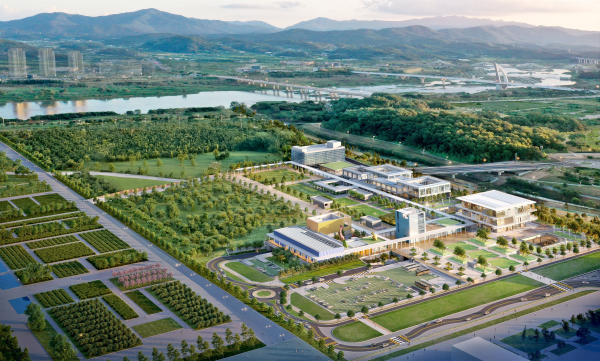 국립박물관단지 조감도