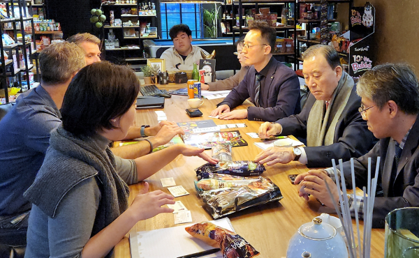 네덜란드 바이어(Beagley Copperman) 간담회 사진