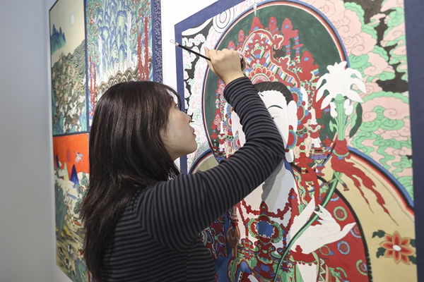 작품 제작 모습