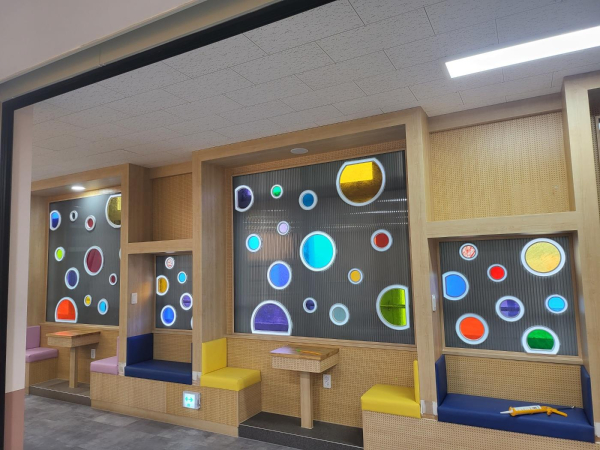 학교공간혁사업인 ‘꿈키움터’ 조성 모습