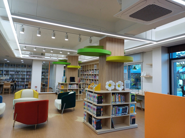 ​학교공간혁사업인 ‘꿈키움터’ 조성 모습​