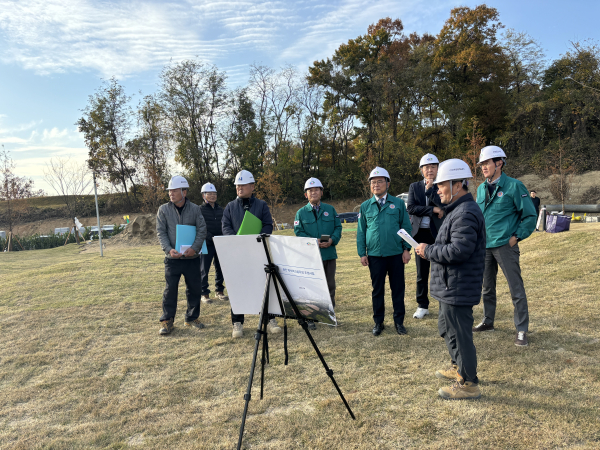 김석필 천안시 부시장, 대규모 건설공사 현장 점검