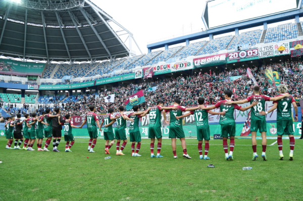 대전하나시티즌 선수단