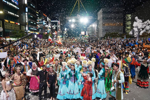 지난 2024 흥타령춤축제 진행 모습