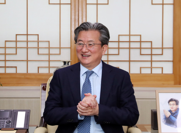 정용래 유성구청장<br>