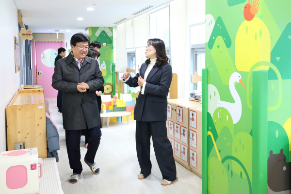 (가칭)영유아학교 시범 운영 기관 현장 방문 모습