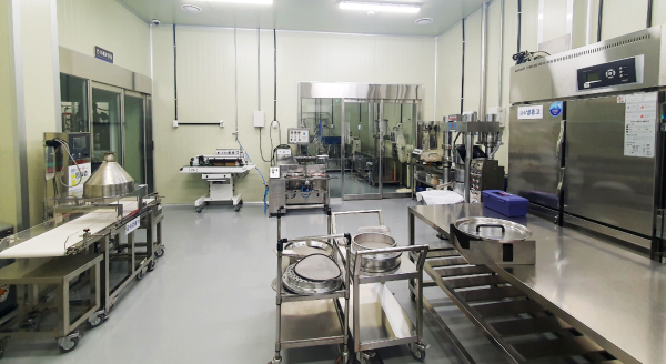 태안군농산물가공지원센터 내부.