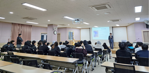 당진정보고 취업 특강 운영 장면