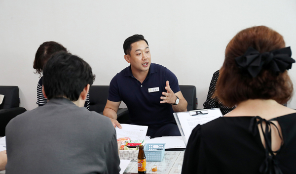 지난 7월 31일, 플리마켓 활성화를 위한 간담회 모습