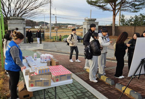 청소년 아침식사 캠페인 (안면중)