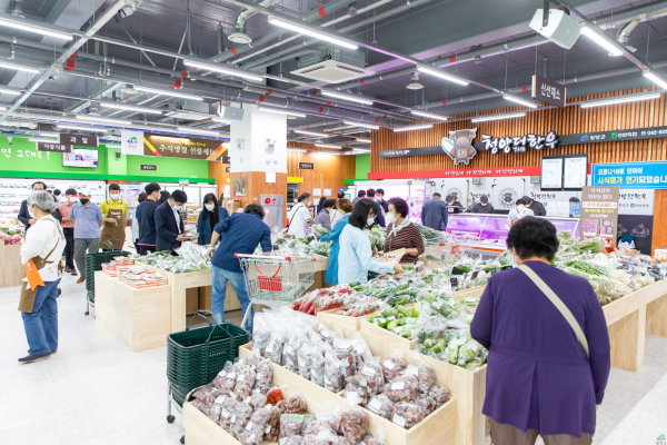 청양먹거리직매장(내부)