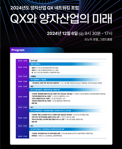 양자컴퓨팅 양자전환(QX) 스케일업 밸리 육성사업 종합포럼