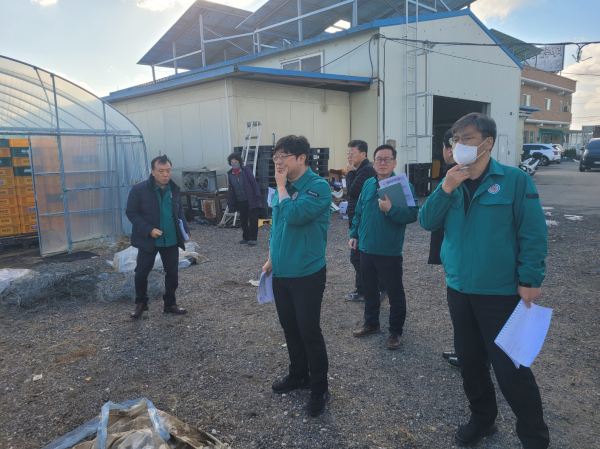 천안시 피해현장 점검