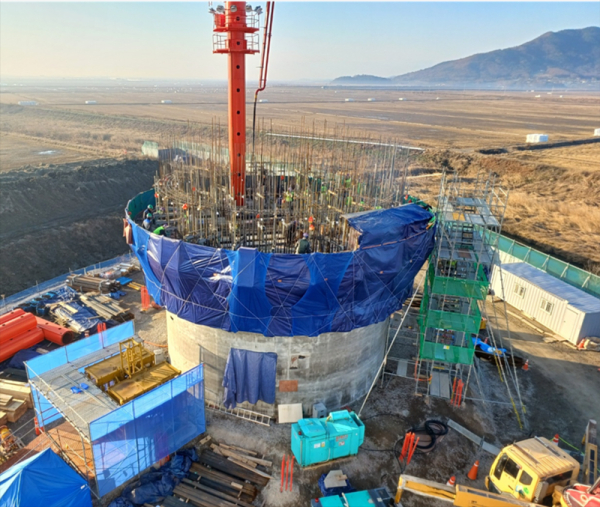 서산시 자원회수시설 전망대 설치 현장