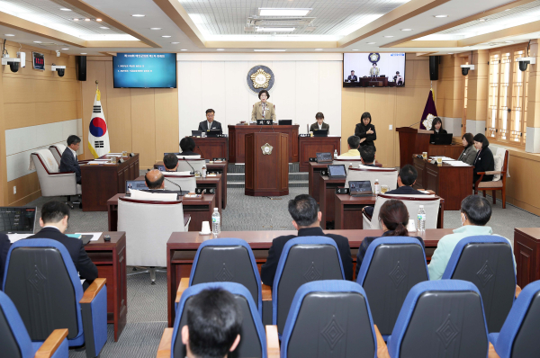 제308회 제2차 정례회 모습